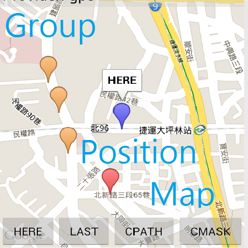Group Position Map icon