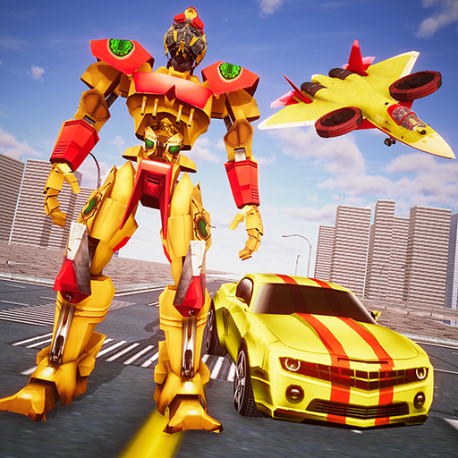 Street Robot Transformation Shooting - Multi Robot icon