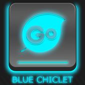 Blue Chiclet Go Keyboard icon