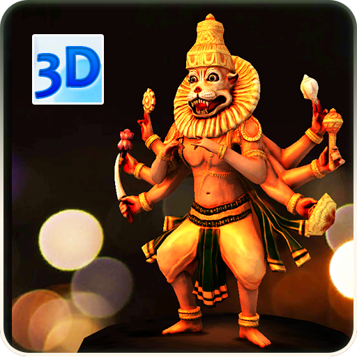 3D Narasimha Live Wallpaper icon