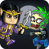 Elf vs zombie: hero defense icon