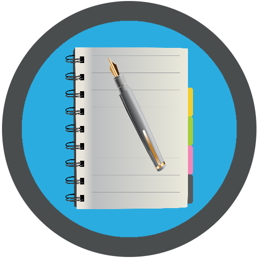 Secure notepad notes checklist icon