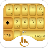 TouchPal Gold Keyboard Theme иконка