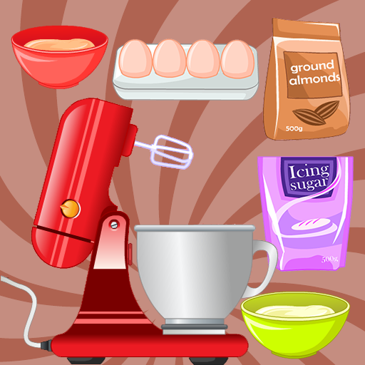 Cooking best macaroons game for girls icon