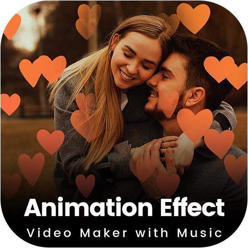 Animation Effects Video Maker - Heart Effect video icon
