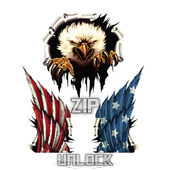 USA Flag - Lock Screen icon