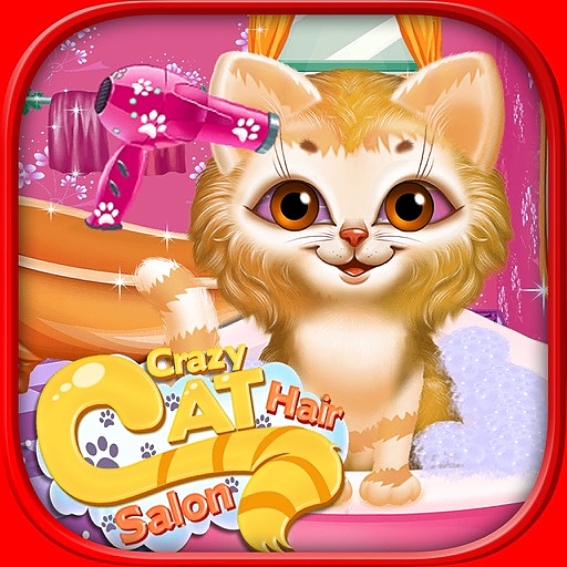 Crazy Kitty Cat Salon &amp; Kitty Daily Activity Game icon