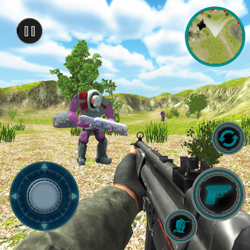 Modern Commando FPS Shooter : Alien Battle icon