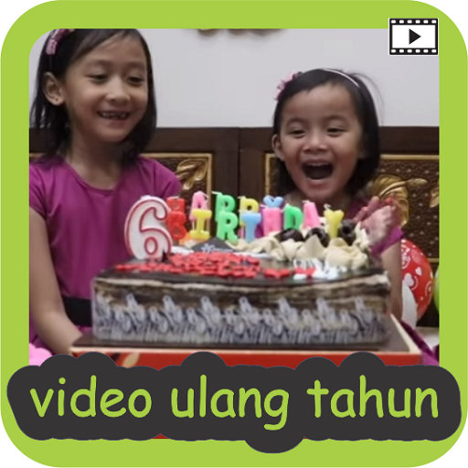 video ulang tahun icon