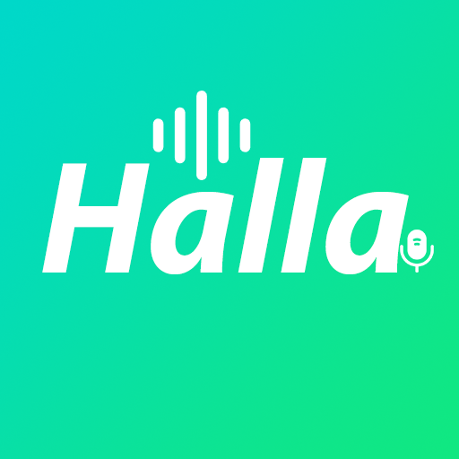 Halla - Group Voice Chat Rooms icon
