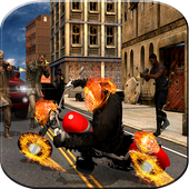 Ghost Bike Rider Fighter icon