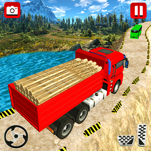 USA Cargo driving school truck Modern games 2020 icon