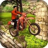 Moto de carreras extrema 3D