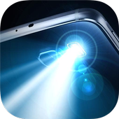Bright LED Flash Light : LED Torch   Strobe. icon
