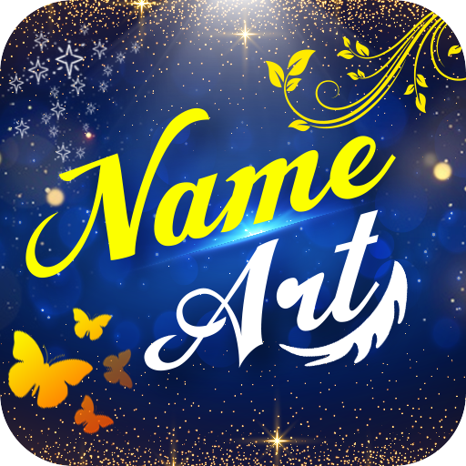 Glitter Name Art icon