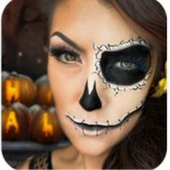 Halloween Makeup Photo Editor Games icon