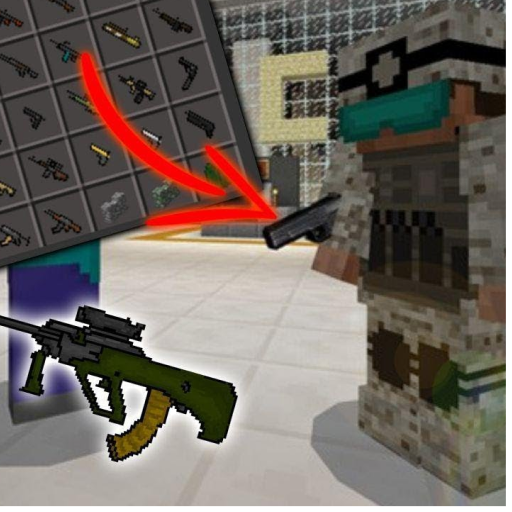 Guns mod for minecraft icon
