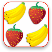 Free Fruits Memory Fun Game icon