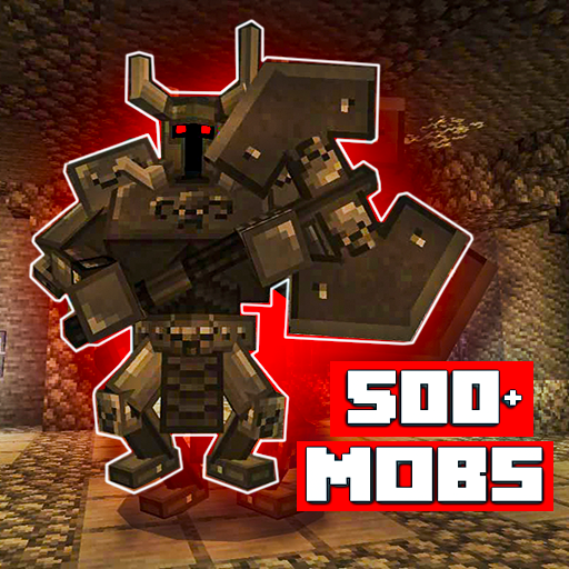 500 Mobs Mods for Minecraft PE أيقونة