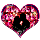 Romantic Love Neon Keyboard icon