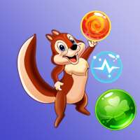 Happy Squirrel Bubble Shooter