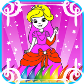 Princess Barbie Coloring/ new icon