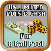 Coin Cash Of 8 Ball Pool Prank icon