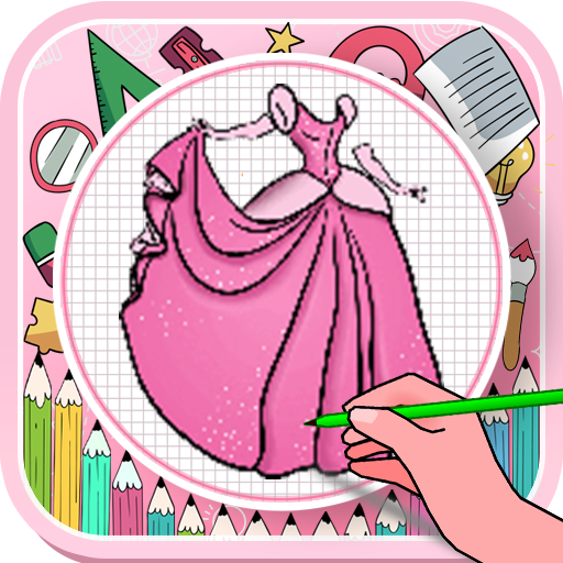 How to Draw Dress Step by Step icon