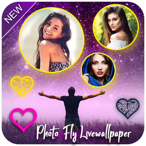 Photo Fly Live Wallpaper icon