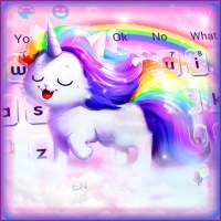 Unicorn Rainbow Cat Keyboard on 9Apps