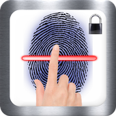 Fake FingerPrint Lock Scanner icon