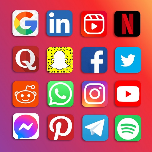 All Social Media Network App icon
