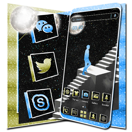 Heaven Stairs Launcher Theme icon