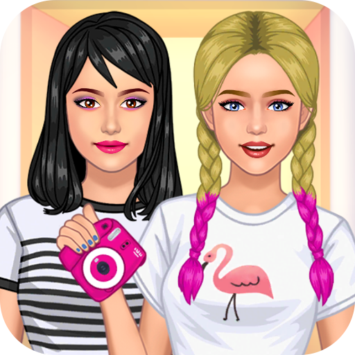 👗 👒 College Girls Dress Up Makeup icon