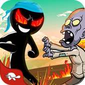 Zombie War Stickman Fighting : FPS Shooting Game