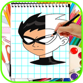 How To Draw: Titans Go😍 icon