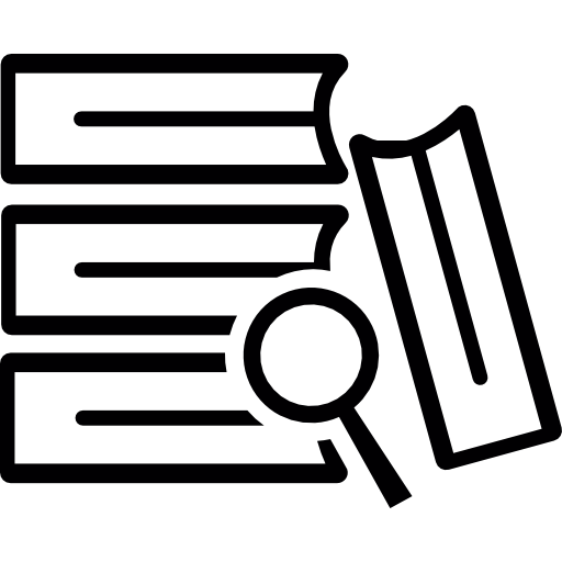 Research methodology icon