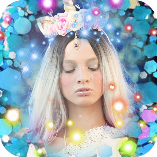 Magic Frame: Sparkle Photo Effect for Pictures أيقونة