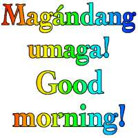 English Filipino Rainbow For WhatsApp-WAStickerApp