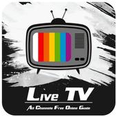 Live TV All Channels Free Online Guide icon