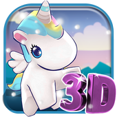 Unicorn Live Wallpaper Free icon