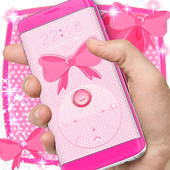 Pink Bow Locker Theme icon