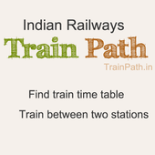 Indian Railways time table, schedule icon