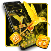 Блеск Желтая Птица Тема иконка