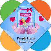 Purple Heart Donations on 9Apps