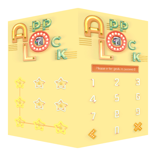 AppLock Theme Neon icon