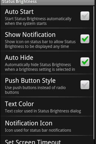 Status Brightness Free screenshot 4