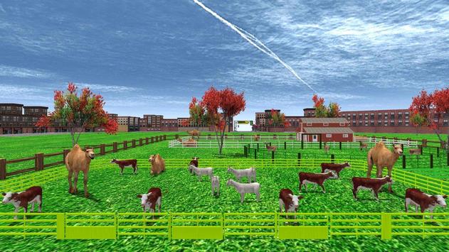 Eid Animal Transport Truck Simulator screenshot 2