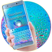 Rainbow Waterdrop Keyboard icon