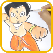 How To Draw Chhota Bheem icon